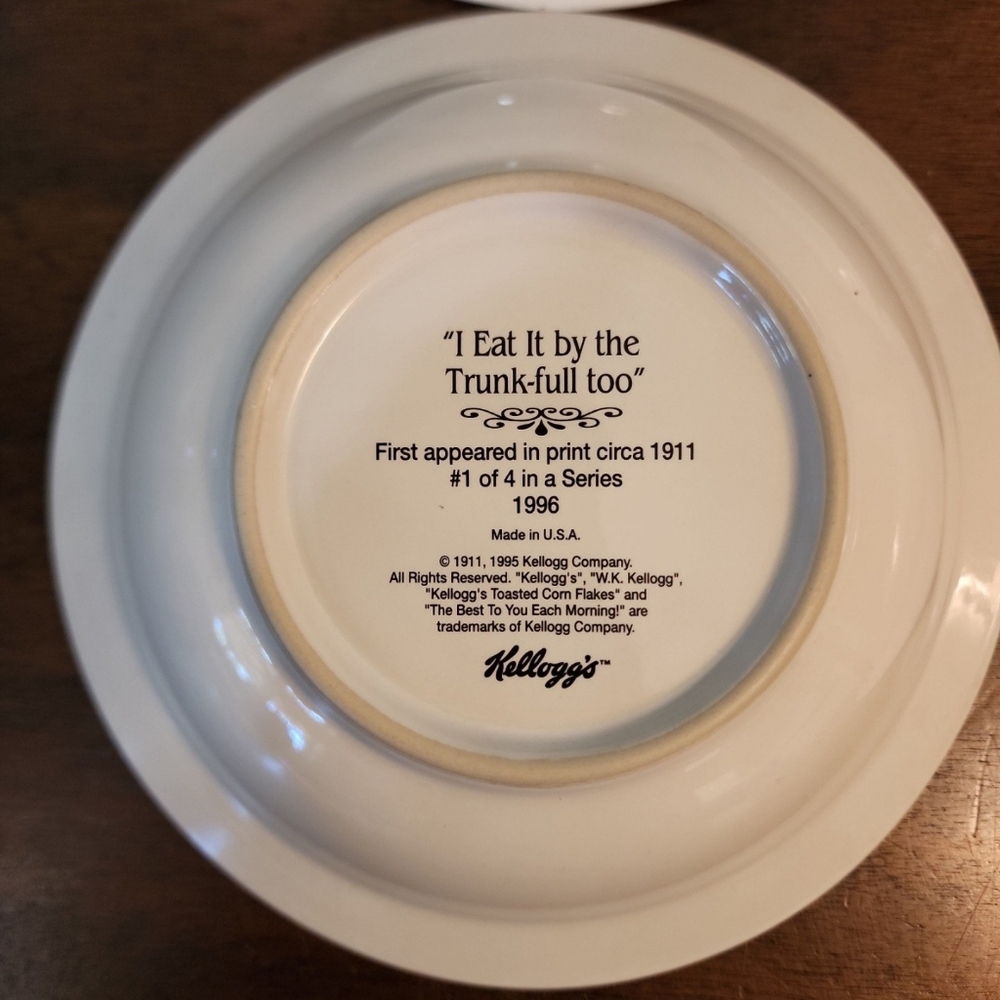 Vintage (1996) Kellogg's Collectible Cereal Bowls 90th Anniversary Edition - Picture 9 of 12
